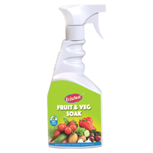 vegitables fruit soak spray