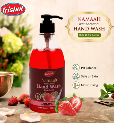 strawberry hand wash pump