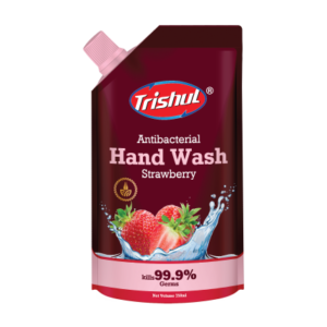 straberry hand wash standup pouch