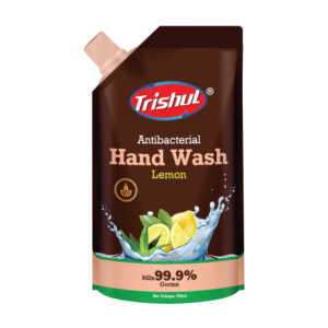 lemon hand wash standup pouch